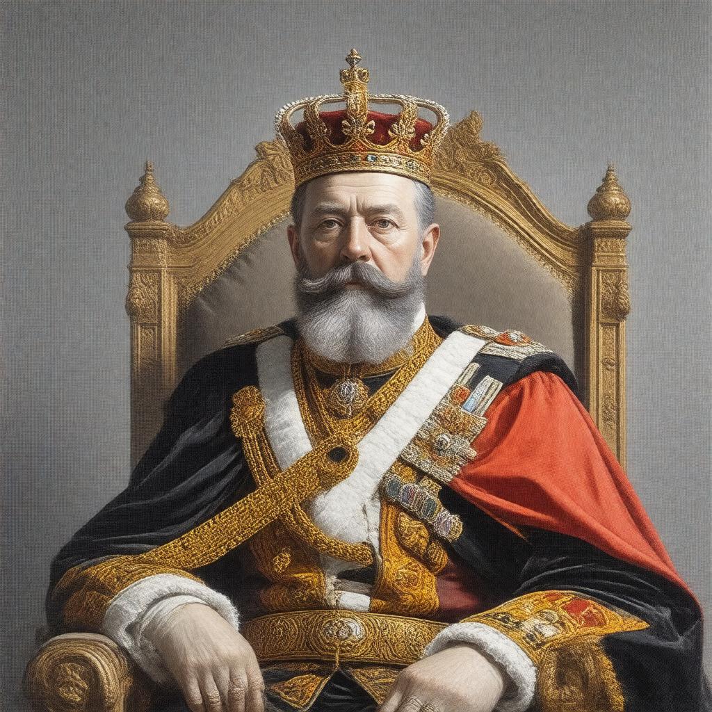 King Oscar II of Sweden